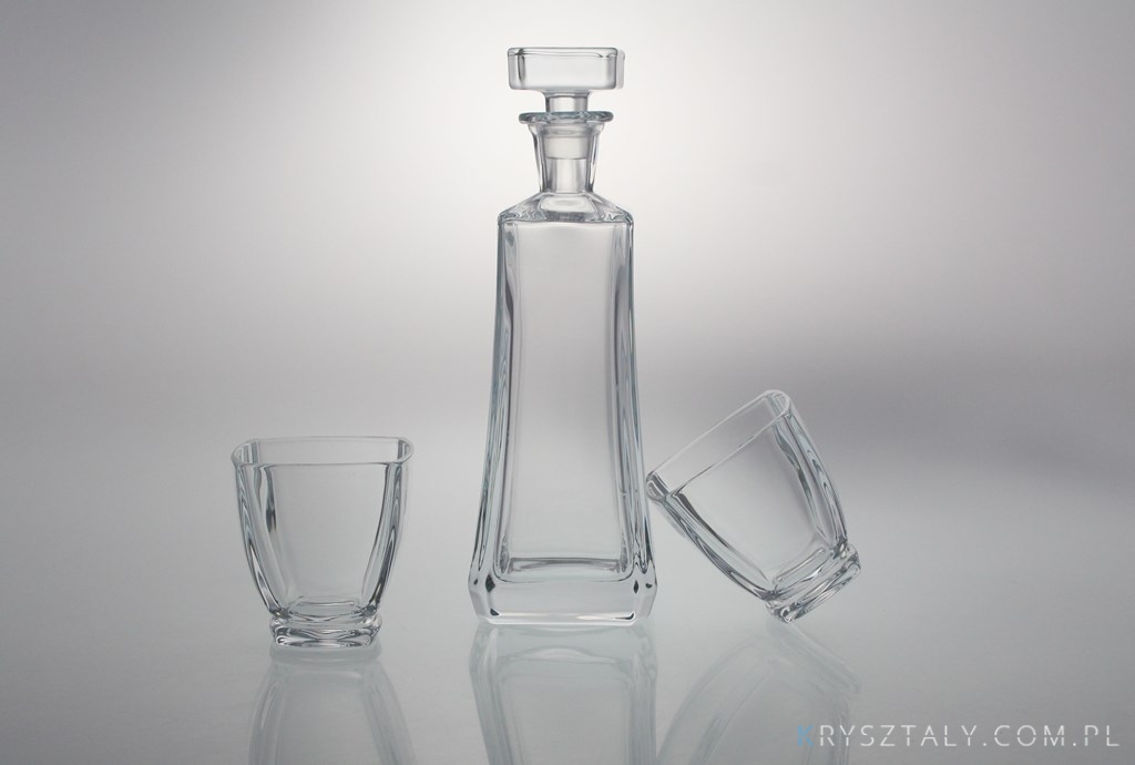 BOHEMIA: Komplet kryształowy do whisky - AREZZO (CZ880635) - zdjęcie główne