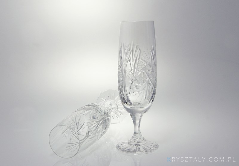 Kieliszki kryształowe do szampana 170 ml - ZA247 (Z0019)  - zdjęcie duże 2
