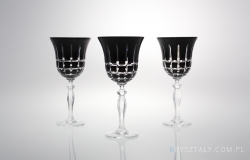 Kieliszki kryształowe do wina 240 ml - BLACK (421X KR3)