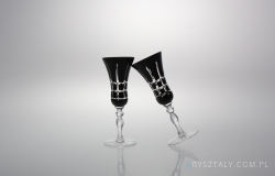Kieliszki kryształowe do likieru 30 ml - BLACK (XG KR3)