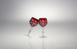 Kieliszki kryształowe do wódki 60 ml - RUBIN (342 CARO)