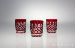 Szklanki kryształowe do whisky 280 ml - RUBIN (298 CARO)