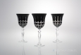 Kieliszki kryształowe do wina 240 ml - BLACK (421X KR3) - zdjęcie małe