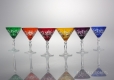 Kieliszki kryształowe /małe/ do martini 40 ml - KOLOR MIX - zdjęcie małe