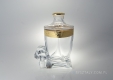 Komplet kryształowy do whisky - QUADRO RICH GOLD (whisky set 1+6) - zdjęcie małe 1