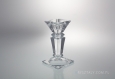 Świecznik kryształowy 20,5 cm - EMPERY (000522) - zdjęcie małe 1