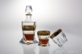 Komplet kryształowy do whisky - QUADRO VERSO Gold (CZ531858) - zdjęcie małe 1