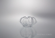 Owocarka kryształowa 16 cm (700640) - zdjęcie małe 1