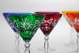 Kieliszki kryształowe /małe/ do martini 40 ml - KOLOR MIX - zdjęcie małe 1