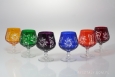 Kieliszki kryształowe do koniaku 430 ml - KOLOR MIX - zdjęcie małe