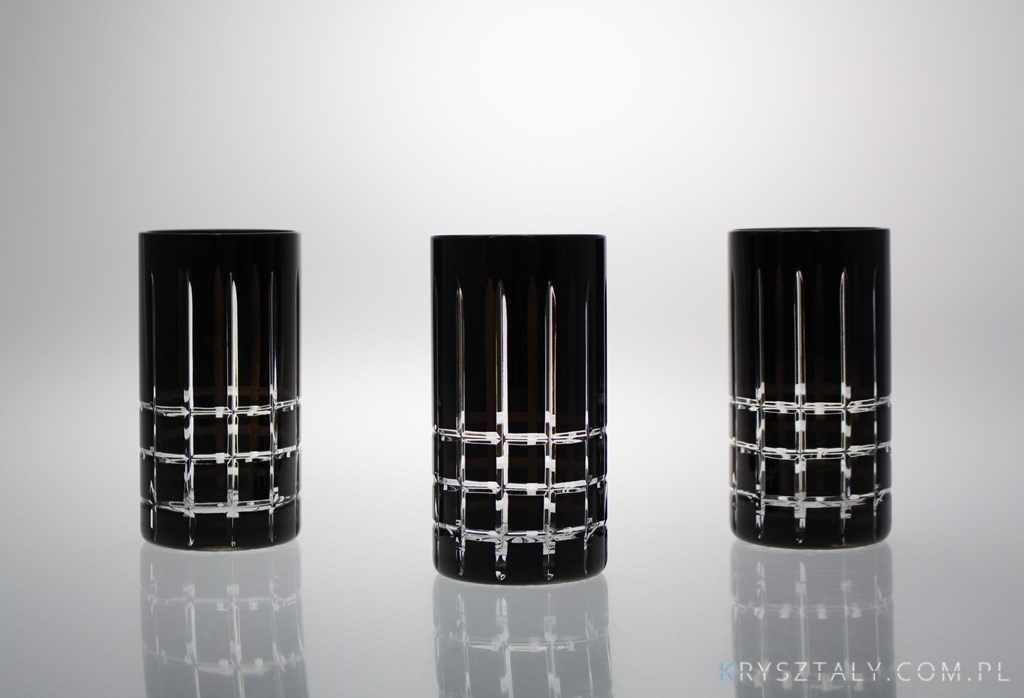 Szklanki kryształowe wysokie 340 ml - BLACK (283 KR3) - zdjęcie główne