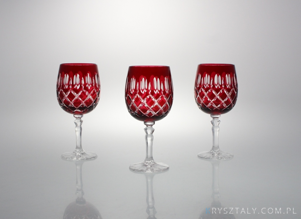 Kieliszki kryształowe do wina 240 ml - RUBIN (368 CARO) - zdjęcie główne