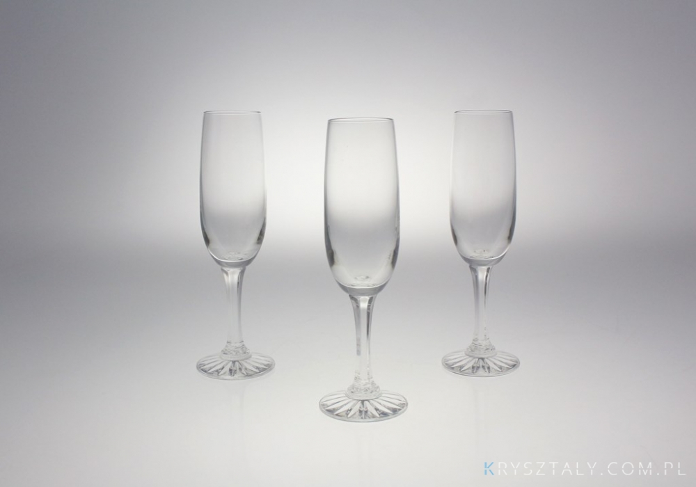 Kieliszki kryształowe do szampana 170 ml - 0000 (Z0483)  - zdjęcie główne