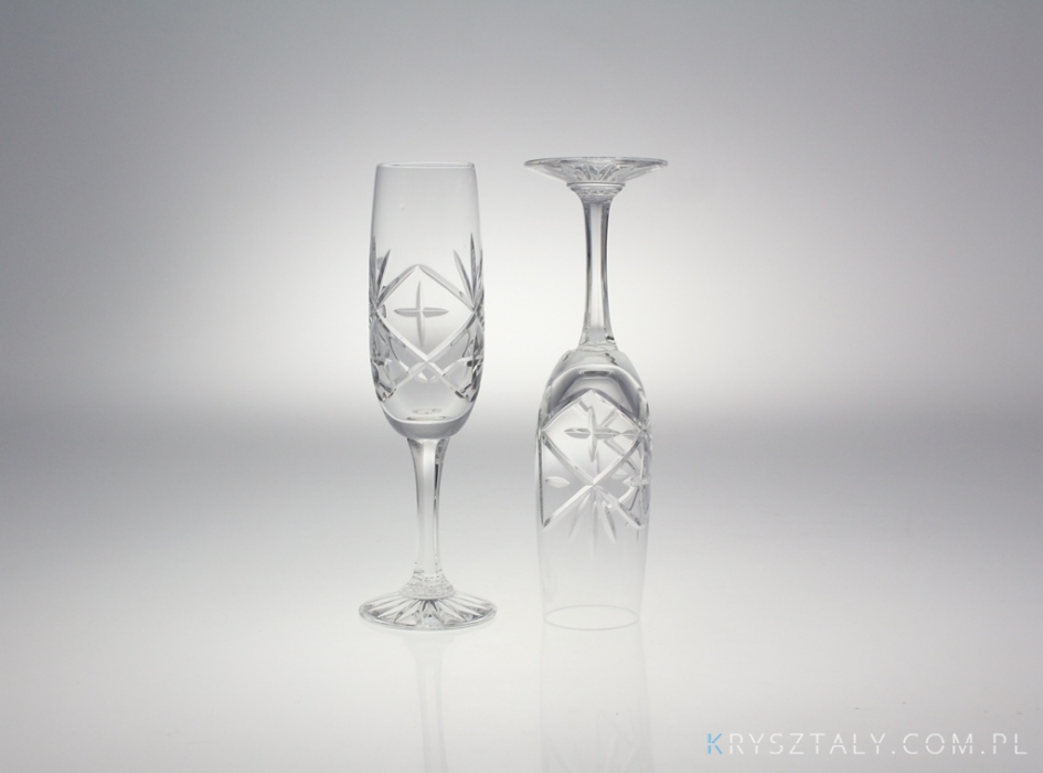 Kieliszki kryształowe do szampana 180 ml / 2 szt. - 1907 (ZA0715)  - zdjęcie główne