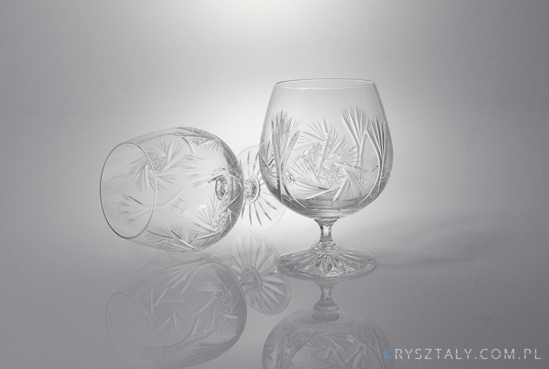 Kieliszki kryształowe do koniaku 500 ml - ZA247 (Z0433)  - zdjęcie duże 2