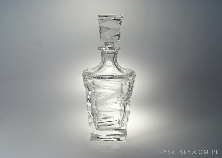 Komplet kryształowy do whisky - ZIG ZAG (whisky set 1+6) (CZ761798)  - zdjęcie duże 2