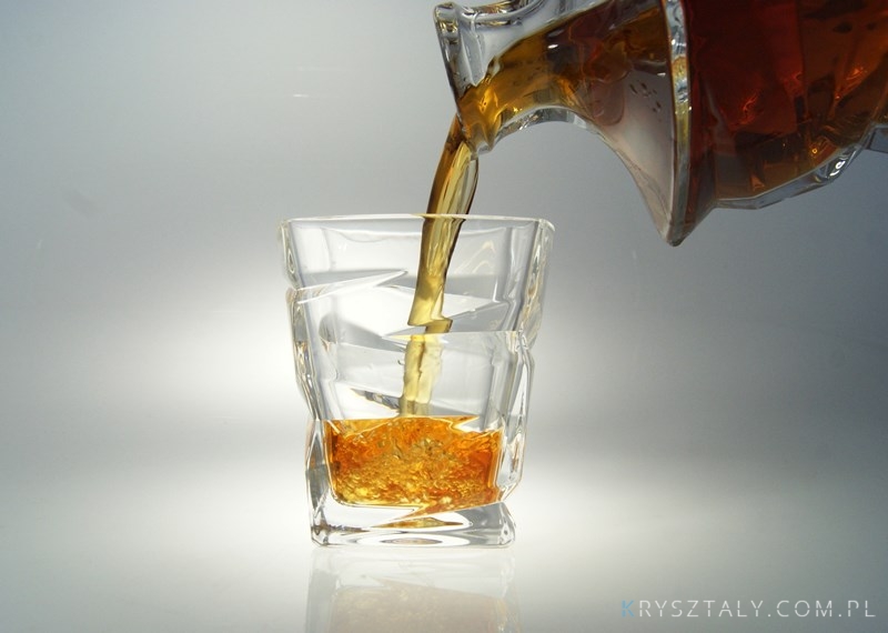 Komplet kryształowy do whisky - ZIG ZAG (whisky set 1+6) (CZ761798)  - zdjęcie duże 5