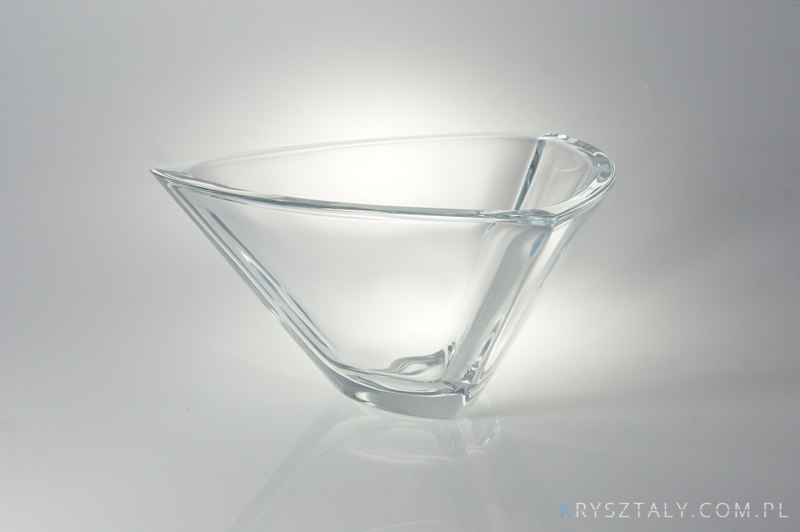 Misa kryształowa 24,5 cm - TRIANGLE (CZ846716)  - zdjęcie duże 1