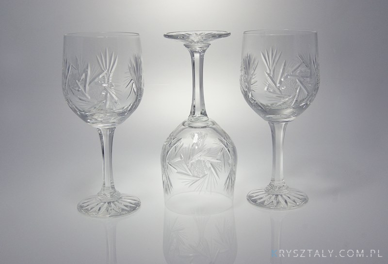 Kieliszki kryształowe goblet 240 ml - ZA247 (Z0018)  - zdjęcie duże 1