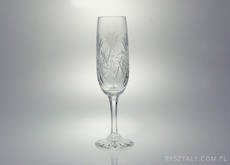 Kieliszki kryształowe do szampana 170 ml - ZA247 (Z0020)  - zdjęcie duże 2