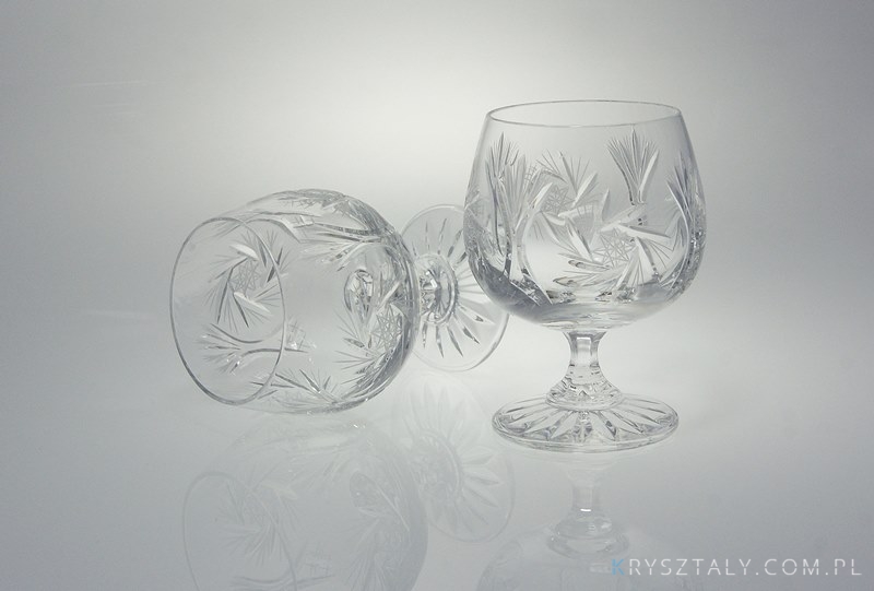 Kieliszki kryształowe do koniaku 170 ml - ZA247 (Z0108)  - zdjęcie duże 3