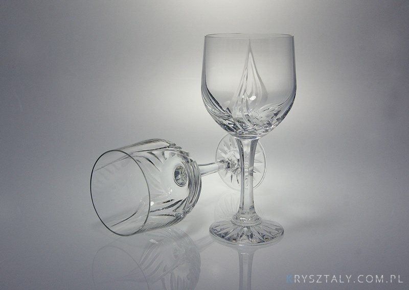 Kieliszki kryształowe goblet 240 ml - ZA1562 (Z0027)  - zdjęcie duże 3