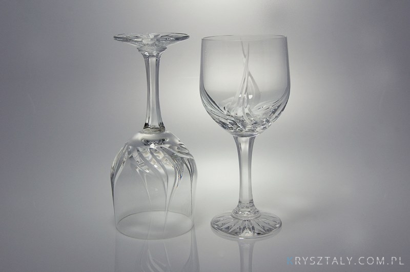 Kieliszki kryształowe goblet 240 ml - ZA1562 (Z0027)  - zdjęcie duże 2
