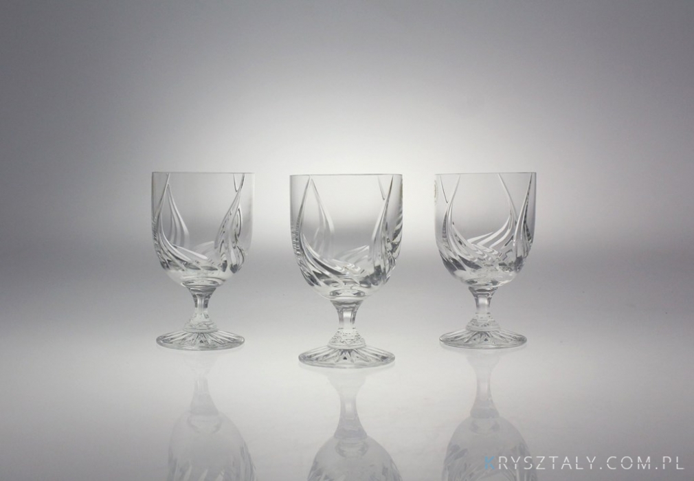 Pucharki kryształowe 240 ml - 1562 (Z0740)  - zdjęcie duże 2