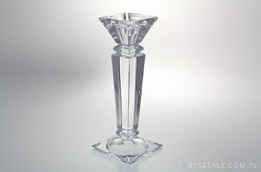 Świecznik kryształowy 30 cm - EMPERY (000701)  - zdjęcie duże 1