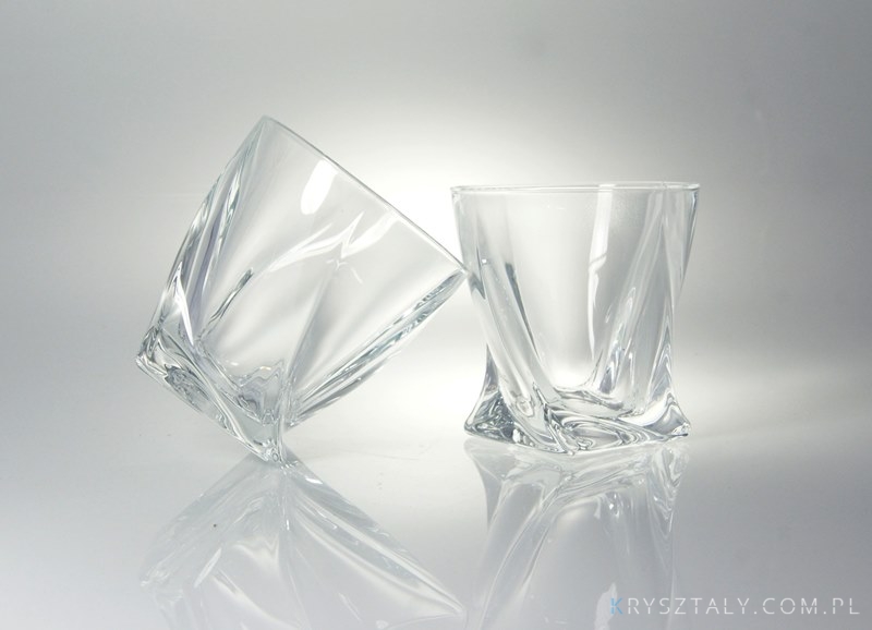 Szklanki  kryształowe 340 ml - QUADRO (410631640)  - zdjęcie duże 1