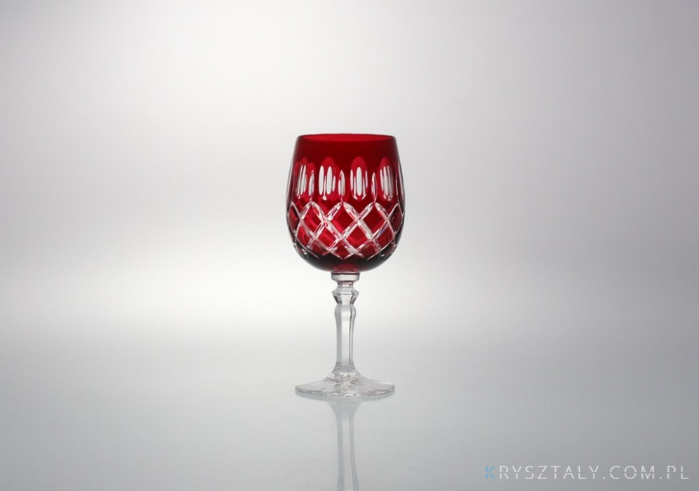 Kieliszki kryształowe do wina 240 ml - RUBIN (368 CARO)  - zdjęcie duże 2