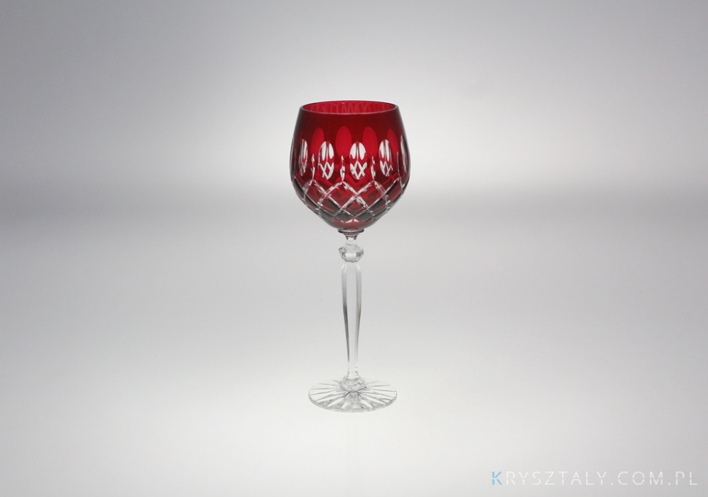 Kieliszki kryształowe do wina 300 ml - RUBIN (372 CARO)  - zdjęcie duże 2