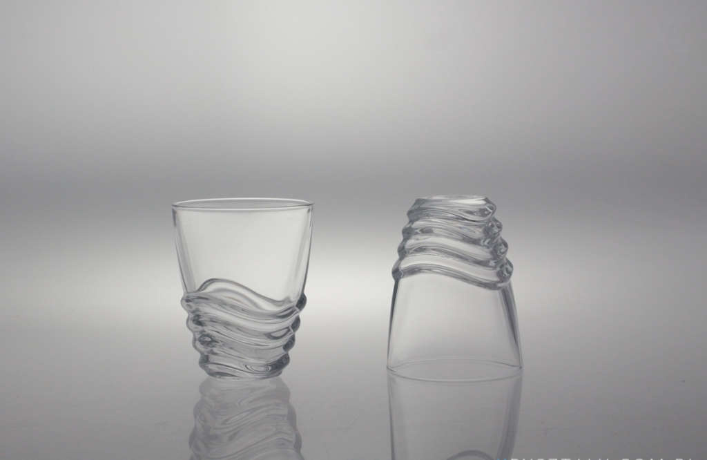 Szklanki kryształowe 280 ml - WAVE (953063)  - zdjęcie duże 1