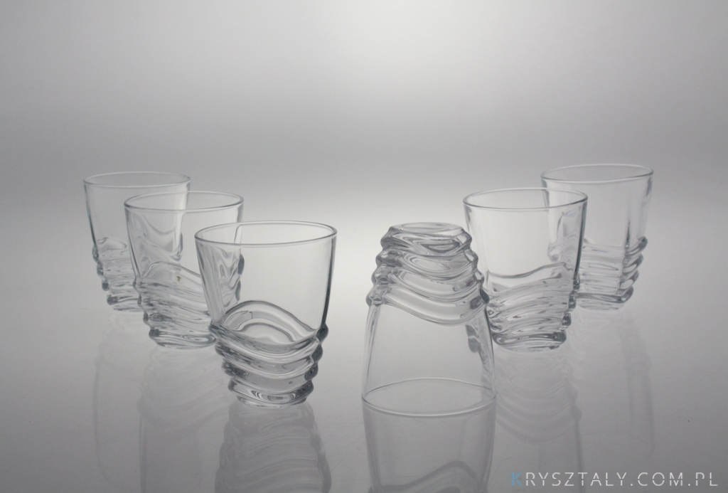 Szklanki kryształowe 280 ml - WAVE (953063)  - zdjęcie duże 2