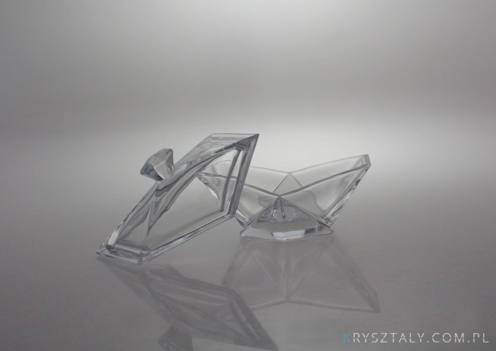 Bomboniera kryształowa 16 cm - ORIGAMI (999306)  - zdjęcie duże 1