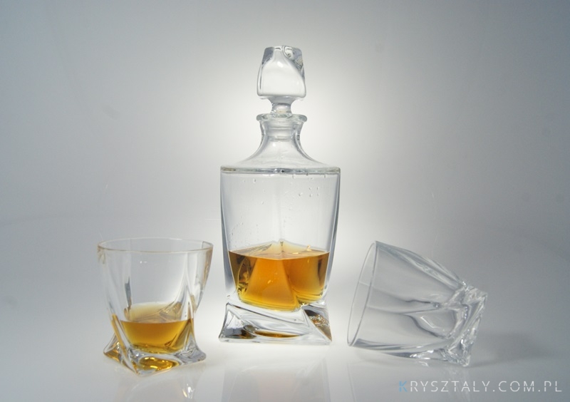 Komplet kryształowy do whisky - QUADRO (410867346) - zdjęcie główne